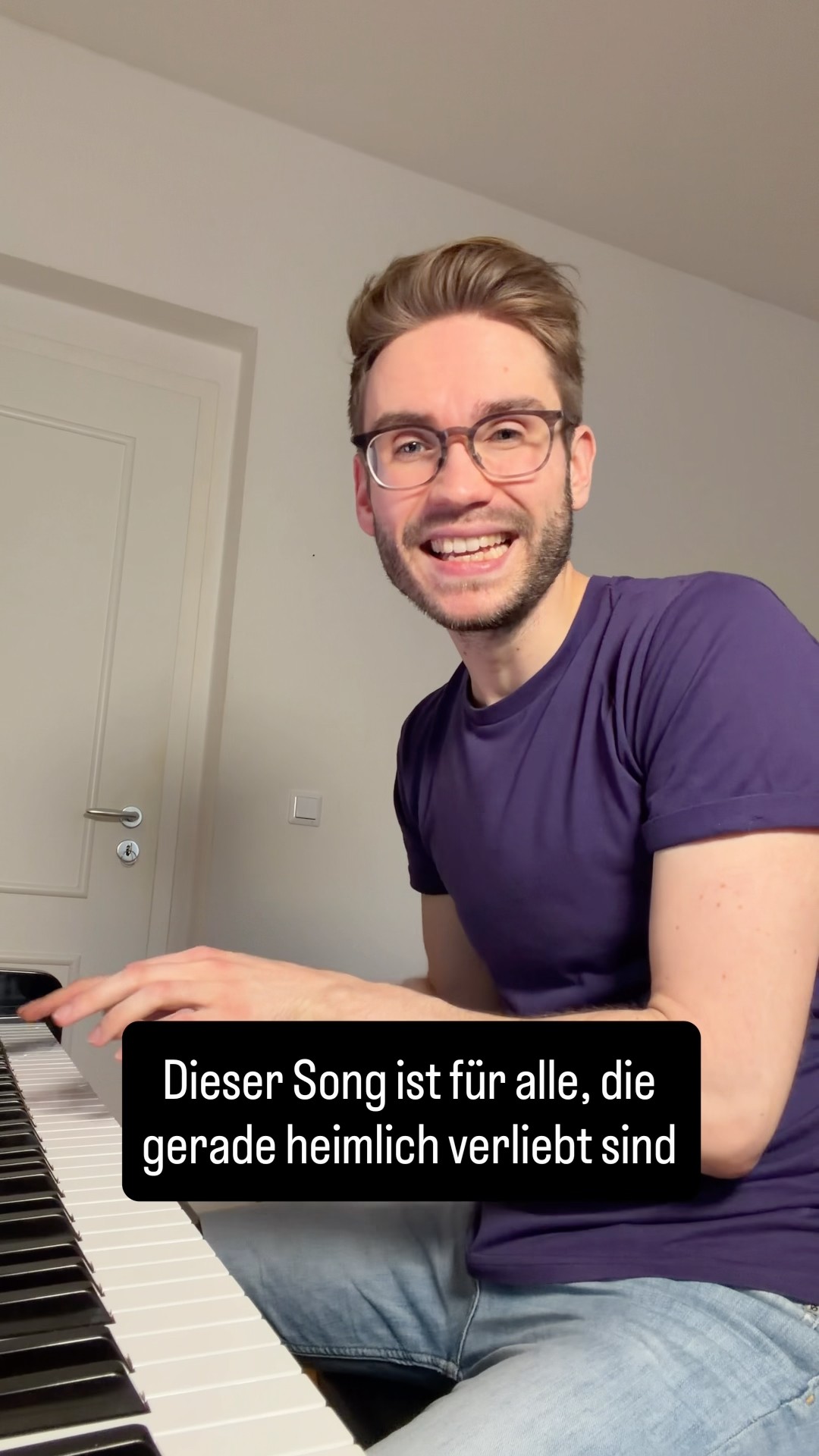 An wen musstest du gerade denken? 🎹❤️