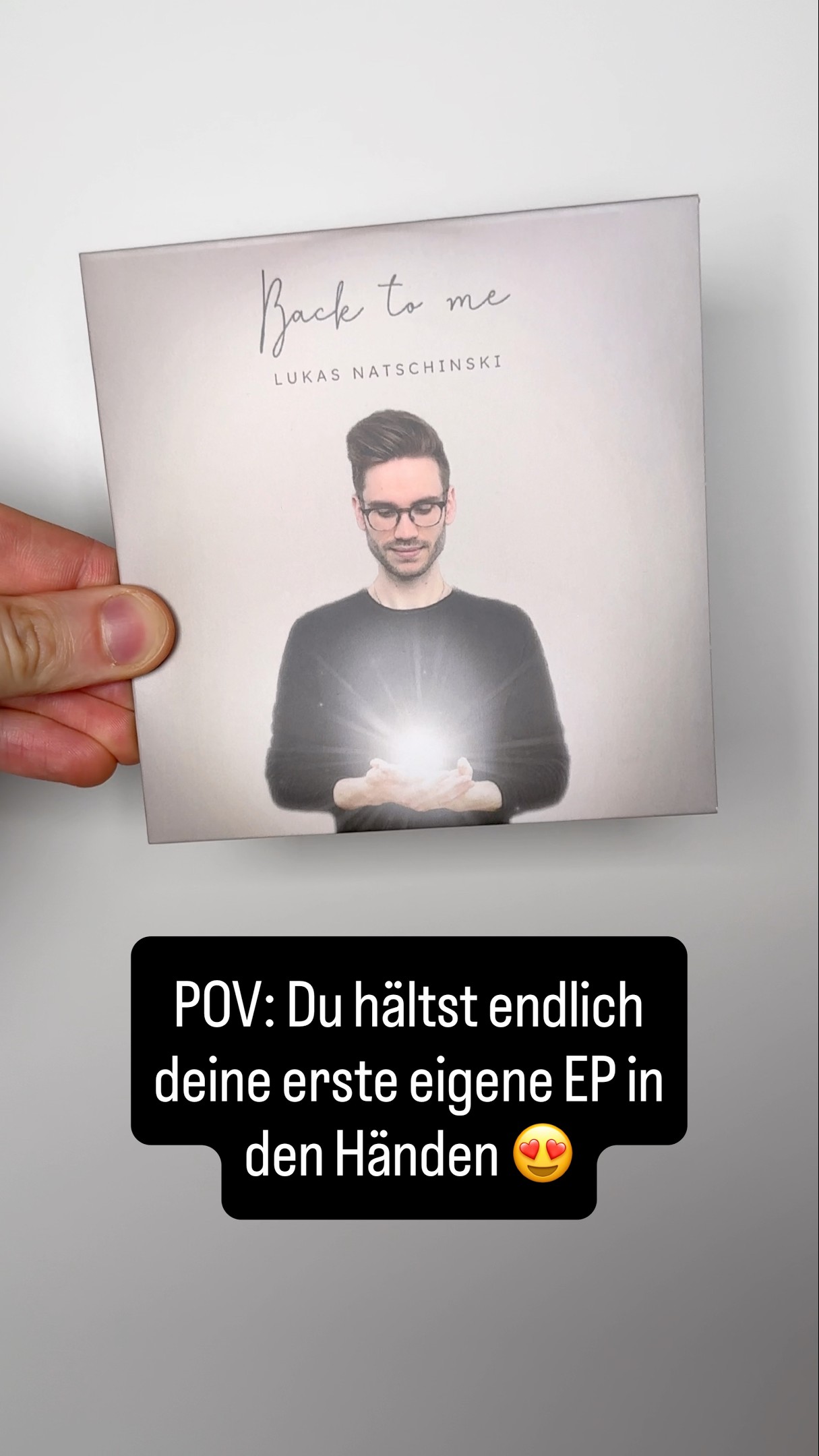 Meine erste eigene CD in den Händen 💿❤️